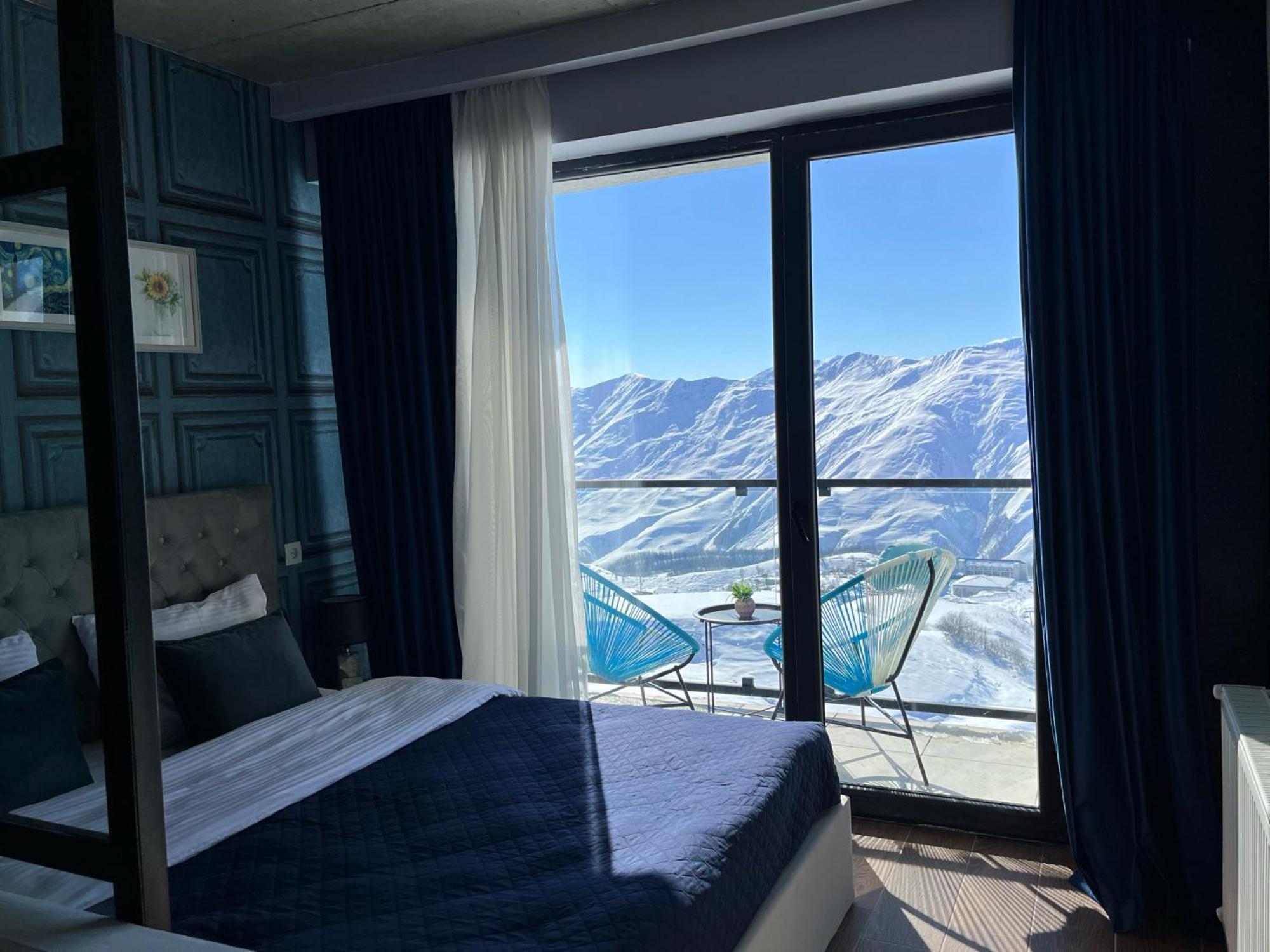 Twins Apartment Deluxe, New Gudauri Bagian luar foto