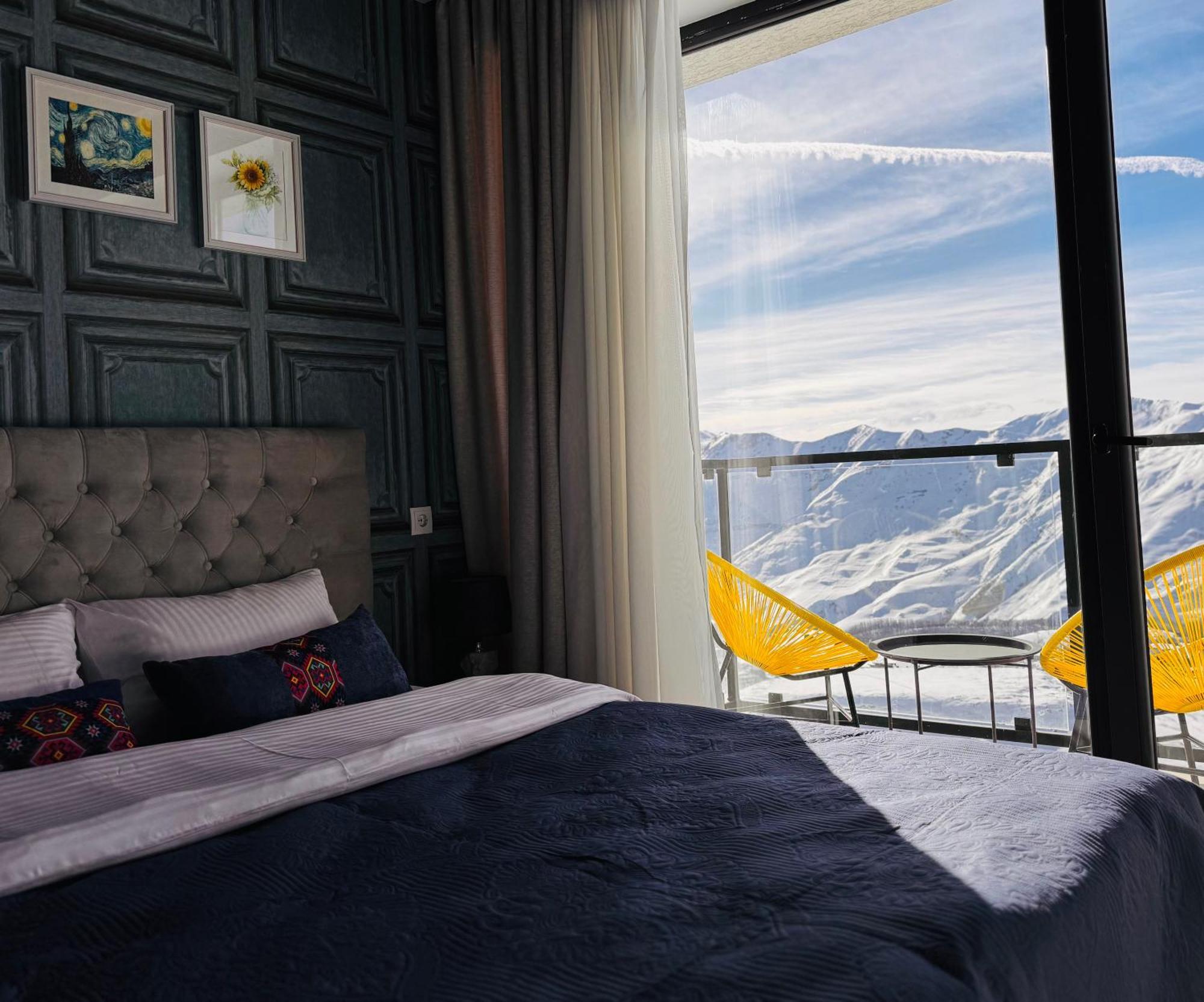 Twins Apartment Deluxe, New Gudauri Bagian luar foto